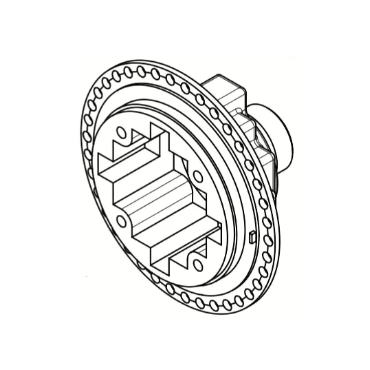 AXON Gear Diff Pulley Case...