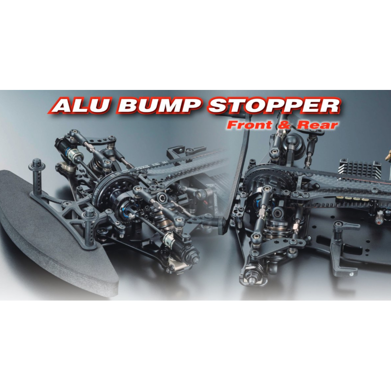 AXON Alu bracket and steel screws set