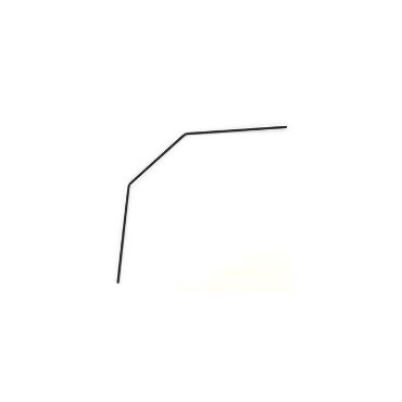 ANTI-ROLL BAR REAR 1.4mm BLACK