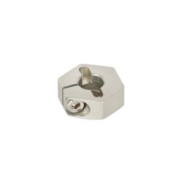 HEX WHEEL HUB ALU. - 2PCS