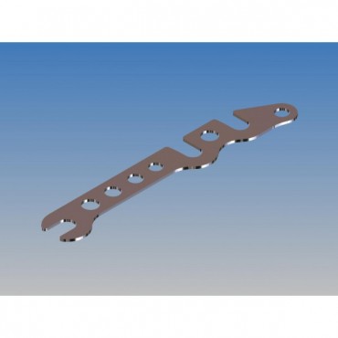 STEEL SHIM PLATE (2PCS) 0.50mm