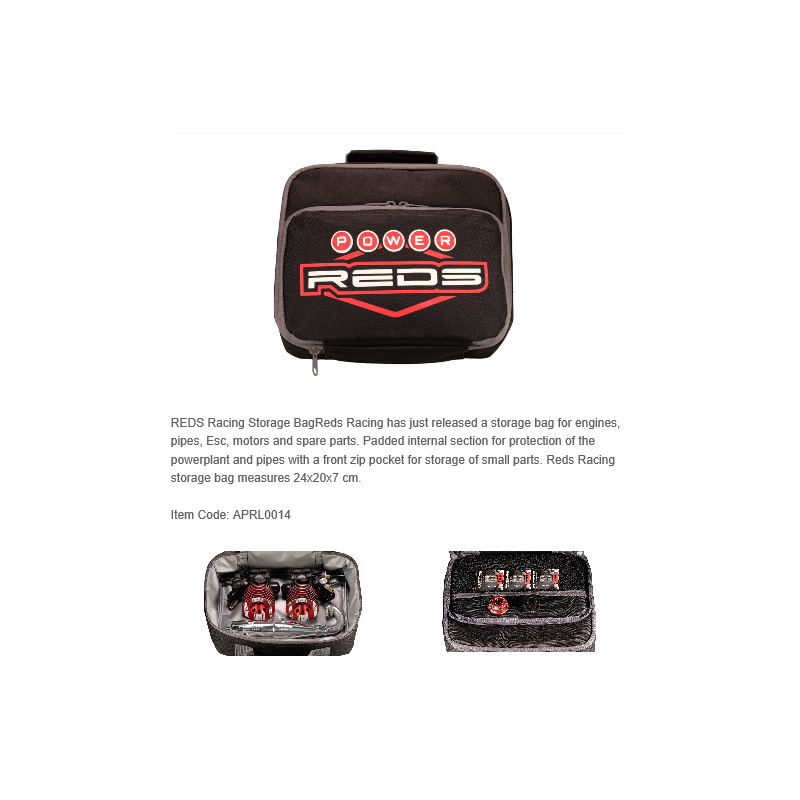 REDS Racing Storage Bag